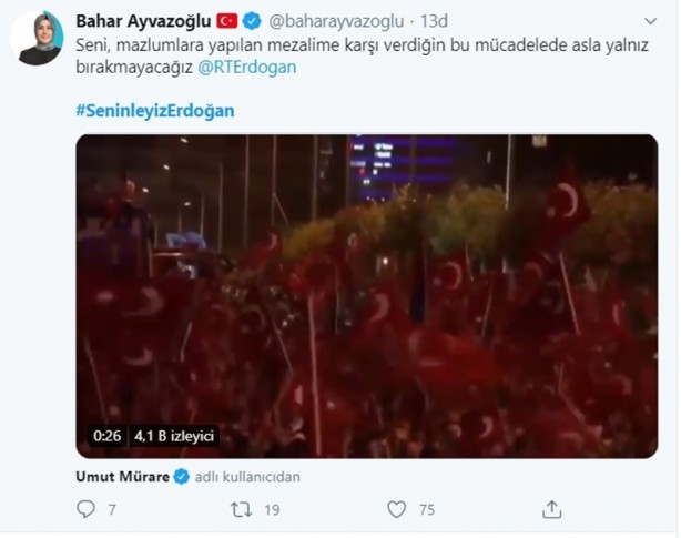 Foto - Provokatif eylem sonrası millet liderini yalnız bırakmadı! Seninleyiz Erdoğan