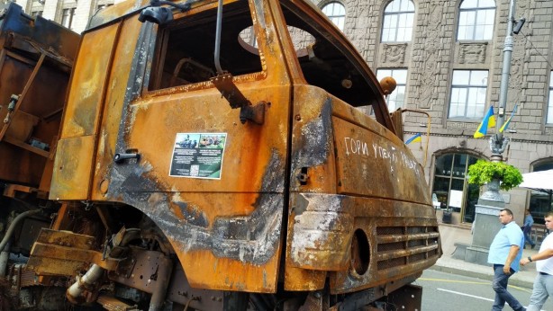 Foto - Putin çıldıracak! Ukrayna'dan Rusya şovu