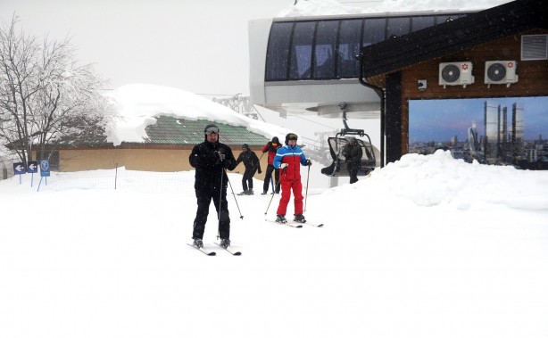 Foto - Putin ve Belarus Devlet Başkanı Lukaşenko'nun kayak keyfi