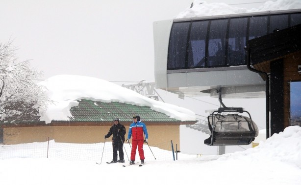 Foto - Putin ve Belarus Devlet Başkanı Lukaşenko'nun kayak keyfi