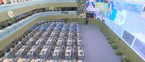 Foto - Putin'in savaş odası ilk kez görüntülendi!