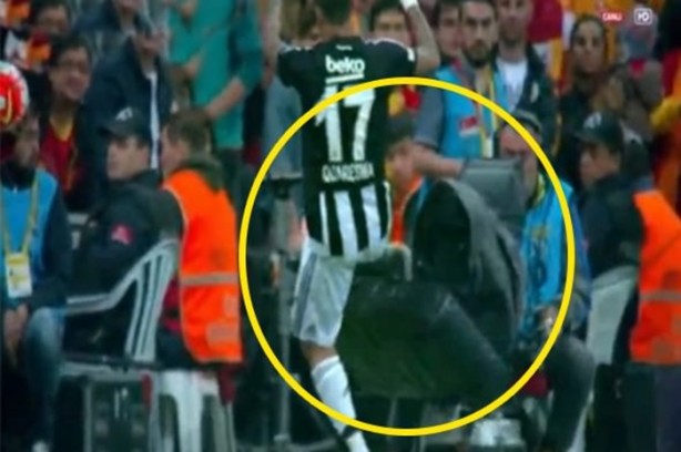 Foto - Quaresma öyle bir hareket yaptı ki!