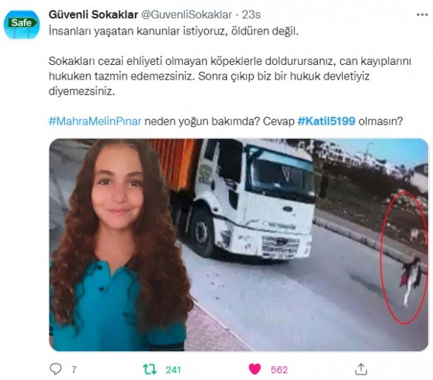 Foto - Rabia Kallı hayatını kaybetti, minik Mahra yoğun bakımda! 'Başıboş köpek terörü'ne tepkiler çığ gibi büyüyor!