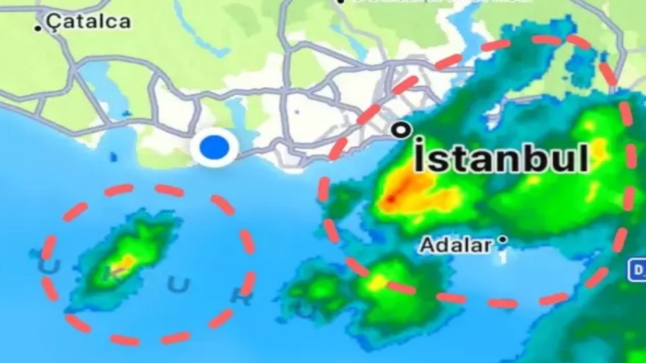 Foto - Radara yansıdı bile! Adım adım İstanbul’un üzerini kaplıyor