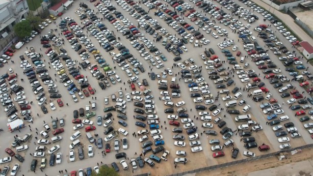 Foto - Ramazan bayramı öncesi oto pazarına yoğun ilgi