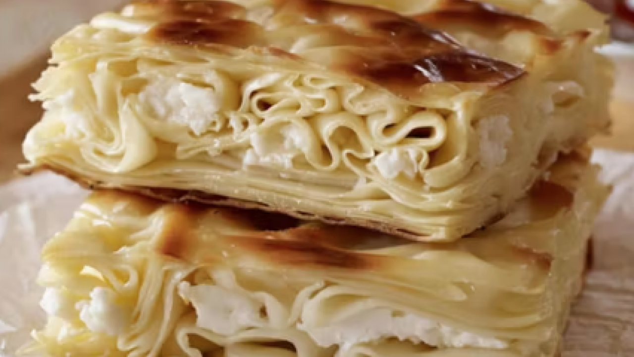 Ramazan Bayramı'na özel su böreği tarifi! 5 adımda fırında: Müthiş lezzet... 