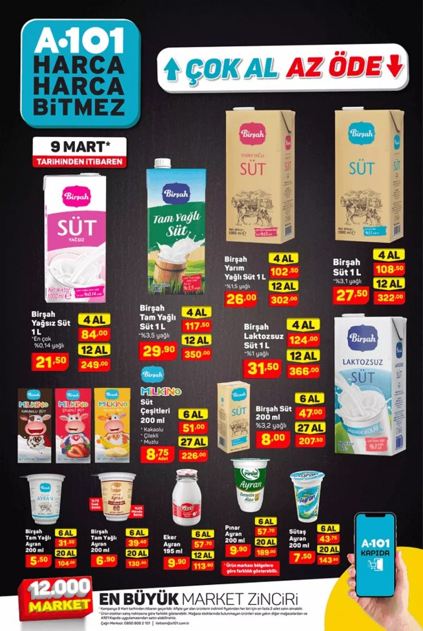 Foto - Ramazan öncesi A101 tüm gemileri yaktı, sıvı yağdan una indirim başladı: Yetişen ucuza alacak