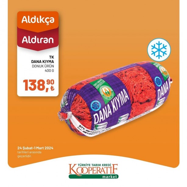 Foto - Ramazan öncesi dolaplar dolup taşacak. Marketlerin fırsatçılık yaparak fiyatları çıkartması bir yana bu markette fiyatlar düştükçe düşüyor. Kıyma 138 TL, tavuk 89 TL, un ise 31 TL'den raflardaki yerini alıyor. İşte ucuz alışverişin adresi…