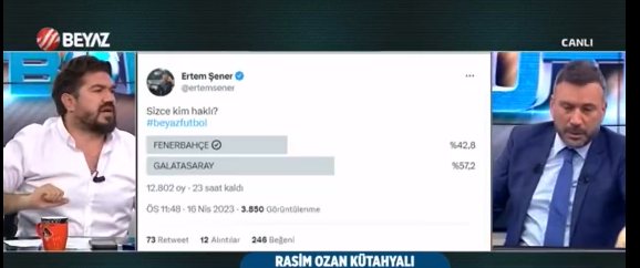 Foto - Rasim Ozan Kütahyalı canlı yayında itiraf etti! Ertem Şener apar topar yayını kesip reklama gitti