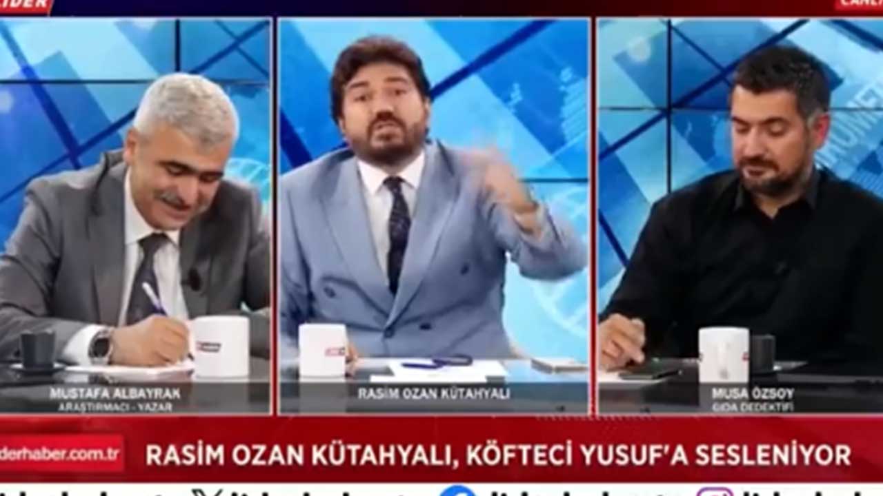 Foto - Rasim Ozan Kütahyalı'dan Köfteci Yusuf ile ilgili olay açıklama: Ortalık yıkılıyor