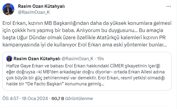 Foto - Rasim Ozan Kütahyalı’dan Merkez Bankası Başkanı ile ilgili Türkiye’yi ayağa kaldıracak iddia! Bağıra bağıra duyurdu! Yok artık