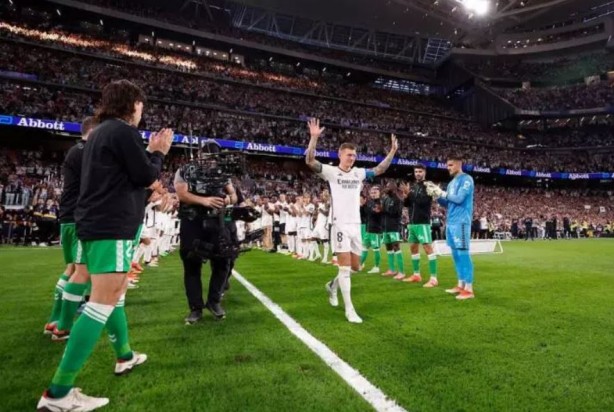 Foto - Real Madrid ve Real Betis arasındaki karşılaşmada duygusal anlar