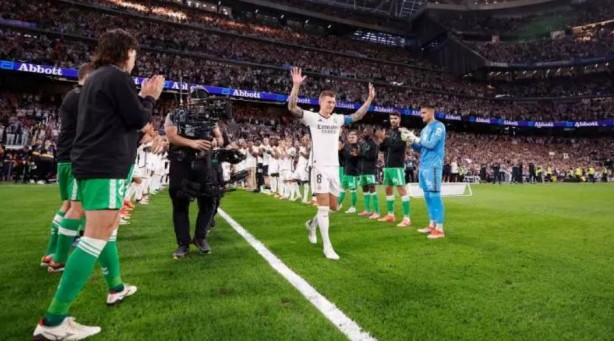 Real Madrid ve Real Betis arasındaki karşılaşmada duygusal anlar