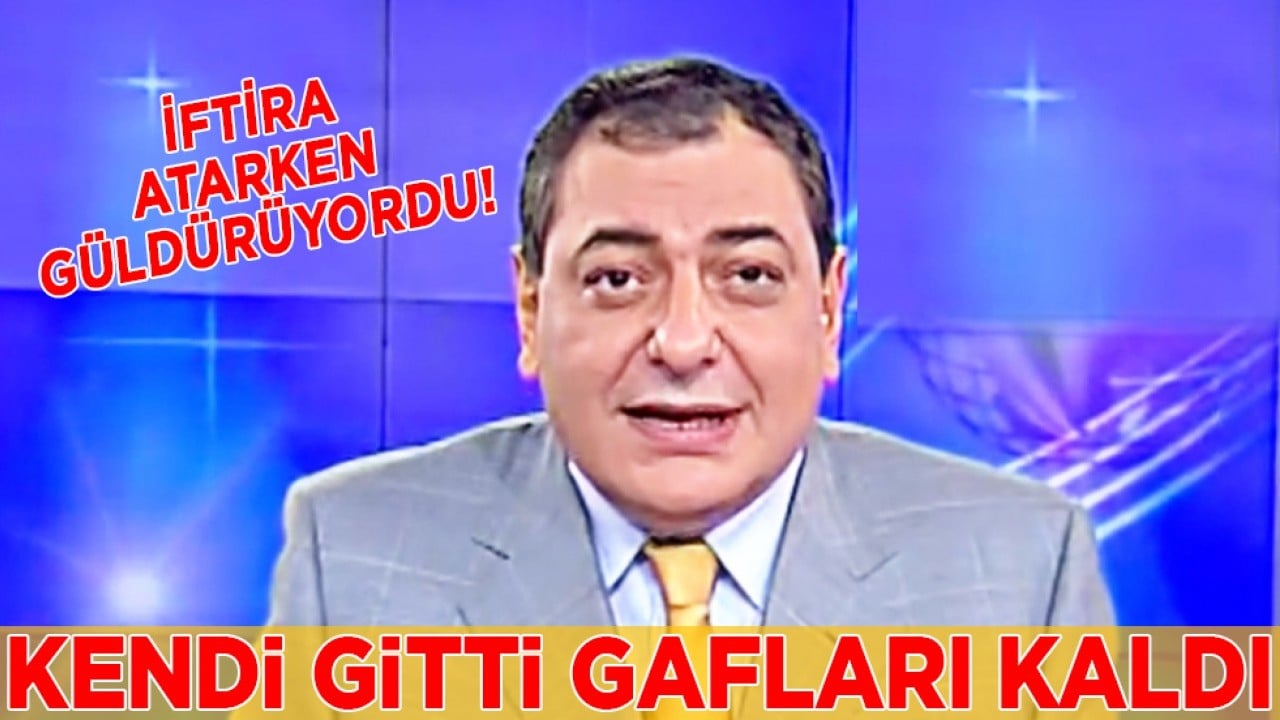 Reha Muhtar öldü: İftira atarken güldürüyordu! Kendi gitti gafları kaldı...