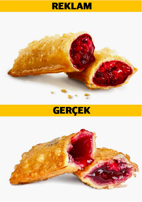 Foto - Reklamlar ve gerçekler! İşte fast food gerçeği...