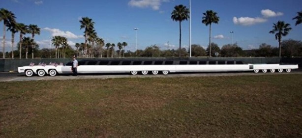 Foto - Rekor tazeledi! İşte dünyanın en uzun aracı