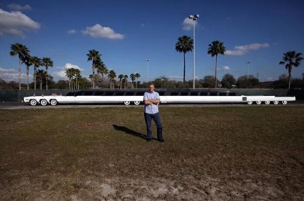 Foto - Rekor tazeledi! İşte dünyanın en uzun aracı