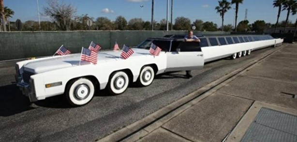 Foto - Rekor tazeledi! İşte dünyanın en uzun aracı