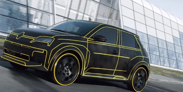 Foto - Renault 5 efsanesi ilk kez görücüye çıktı! Araç alacaklar çılgına döndü: Binlerce dolar satış bekleniyor