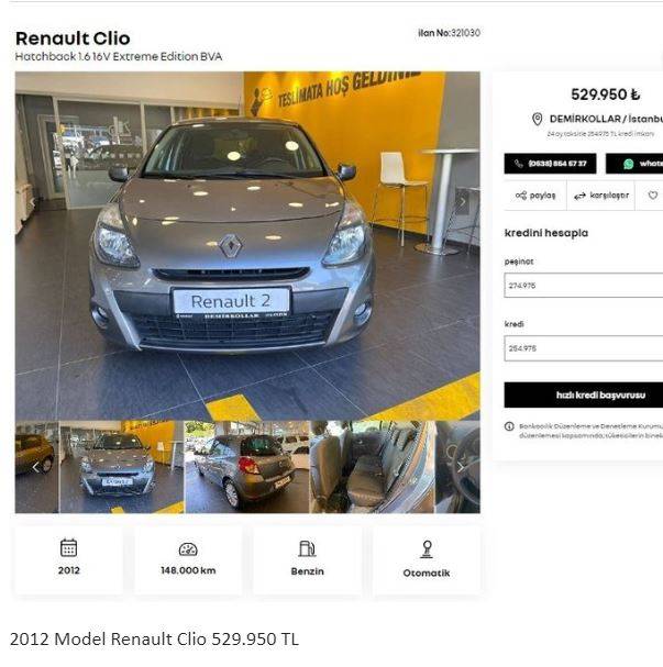 Foto - Otomotiv devi ikinci el araçları yenileyip Türkiye'de satışa sundu! 230 bin liraya bile araç var, her bütçeye uygun