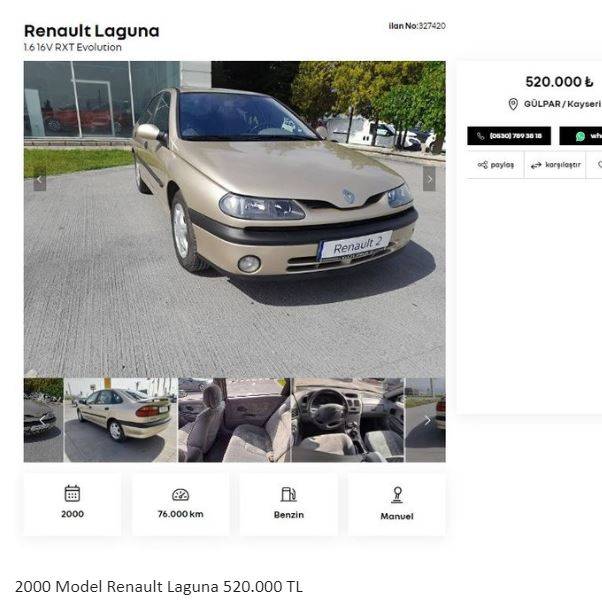 Foto - Otomotiv devi ikinci el araçları yenileyip Türkiye'de satışa sundu! 230 bin liraya bile araç var, her bütçeye uygun