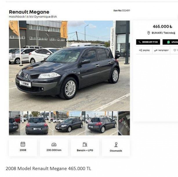 Foto - Otomotiv devi ikinci el araçları yenileyip Türkiye'de satışa sundu! 230 bin liraya bile araç var, her bütçeye uygun