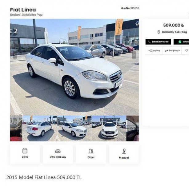 Foto - Otomotiv devi ikinci el araçları yenileyip Türkiye'de satışa sundu! 230 bin liraya bile araç var, her bütçeye uygun