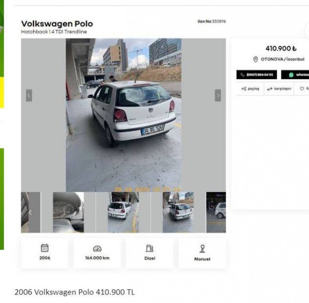 Foto - Otomotiv devi ikinci el araçları yenileyip Türkiye'de satışa sundu! 230 bin liraya bile araç var, her bütçeye uygun