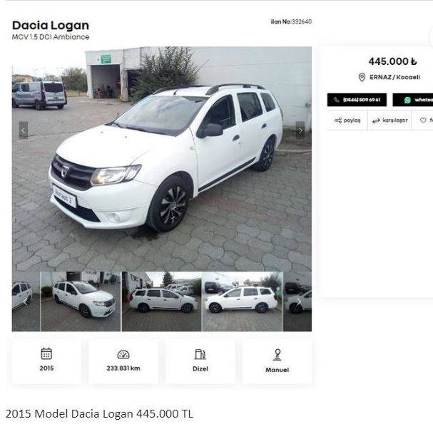 Foto - Otomotiv devi ikinci el araçları yenileyip Türkiye'de satışa sundu! 230 bin liraya bile araç var, her bütçeye uygun