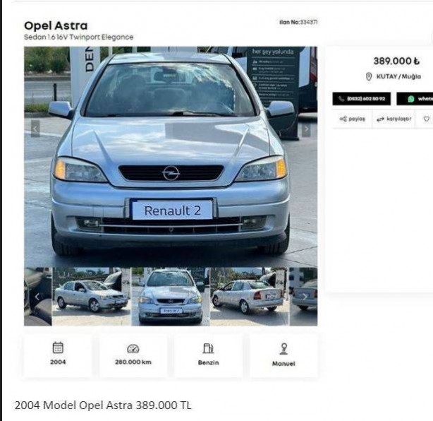 Foto - Otomotiv devi ikinci el araçları yenileyip Türkiye'de satışa sundu! 230 bin liraya bile araç var, her bütçeye uygun