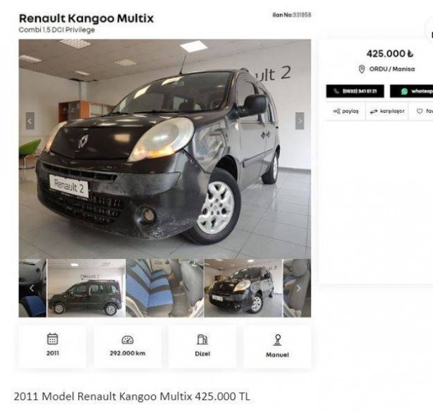 Foto - Otomotiv devi ikinci el araçları yenileyip Türkiye'de satışa sundu! 230 bin liraya bile araç var, her bütçeye uygun