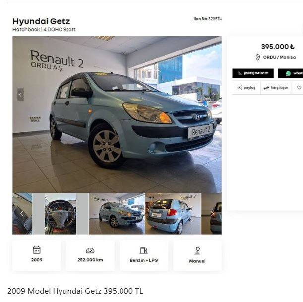 Foto - Otomotiv devi ikinci el araçları yenileyip Türkiye'de satışa sundu! 230 bin liraya bile araç var, her bütçeye uygun