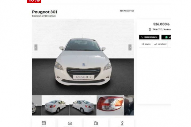 Foto - Otomotiv devi ikinci el araçları yenileyip Türkiye'de satışa sundu! 230 bin liraya bile araç var, her bütçeye uygun