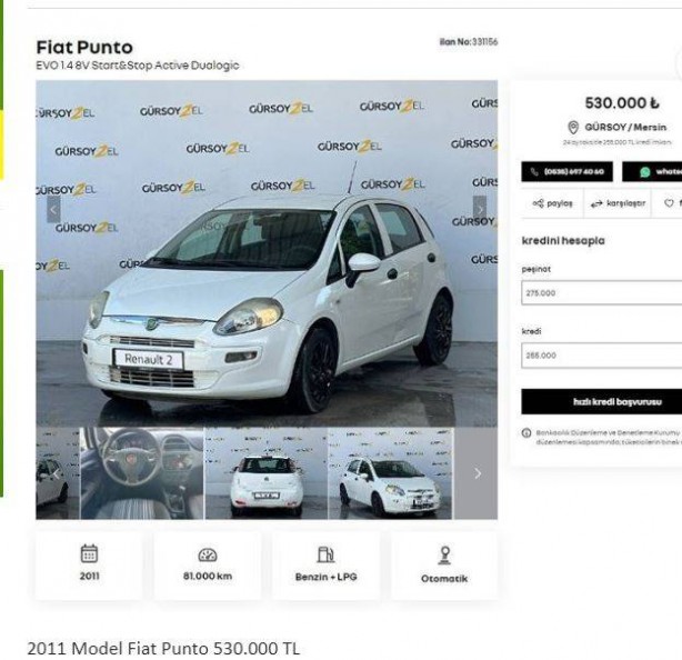 Foto - Otomotiv devi ikinci el araçları yenileyip Türkiye'de satışa sundu! 230 bin liraya bile araç var, her bütçeye uygun