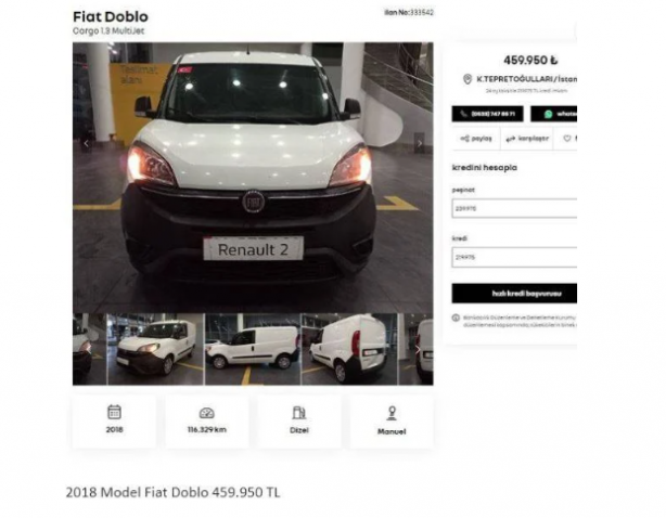 Foto - Otomotiv devi ikinci el araçları yenileyip Türkiye'de satışa sundu! 230 bin liraya bile araç var, her bütçeye uygun