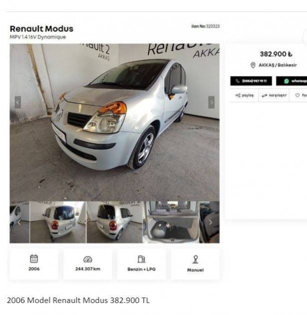 Foto - Otomotiv devi ikinci el araçları yenileyip Türkiye'de satışa sundu! 230 bin liraya bile araç var, her bütçeye uygun