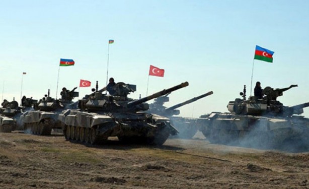 Foto - Resmen başladı: Türkiye ve Azerbaycan'dan dosta güven düşmana korku!