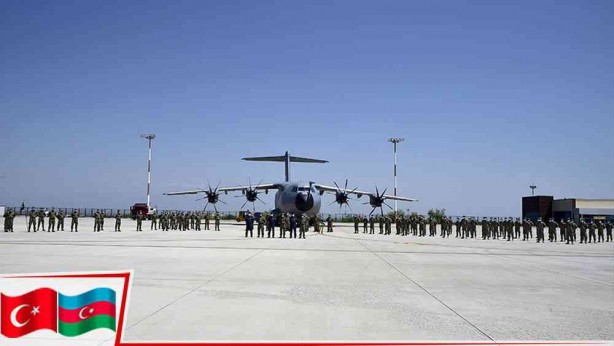 Foto - Resmen başladı: Türkiye ve Azerbaycan'dan dosta güven düşmana korku!