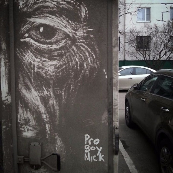 Foto - Ressam Golubev kirli arabaları sanat eserine çeviriyor!