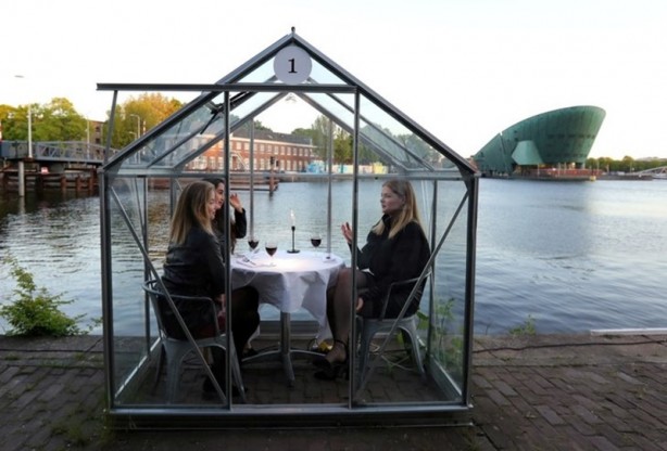 Foto - Restoran ve kafeler için koronavirüse karşı çığır açacak model