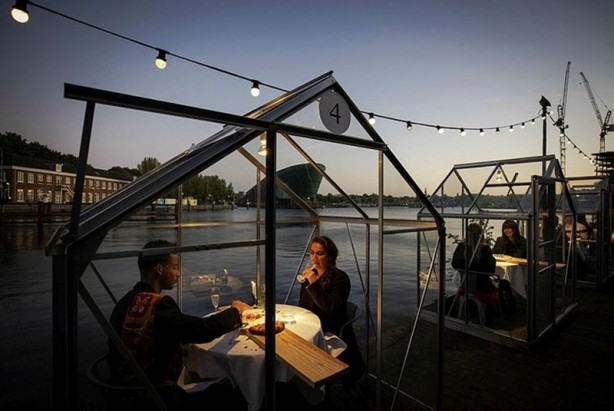 Foto - Restoran ve kafeler için koronavirüse karşı çığır açacak model