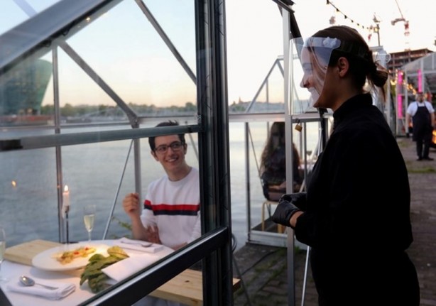 Foto - Restoran ve kafeler için koronavirüse karşı çığır açacak model