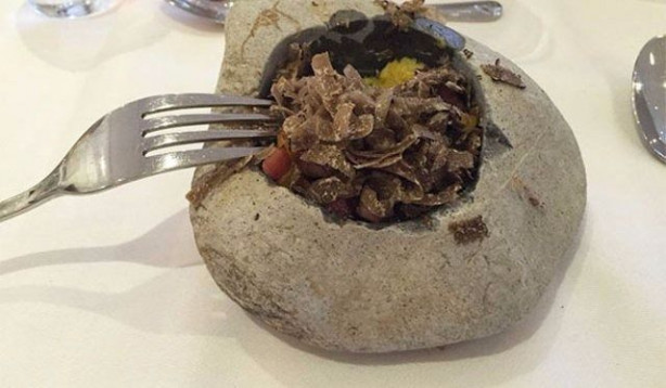 Foto - Restoranlardan tuhaf sunumlar