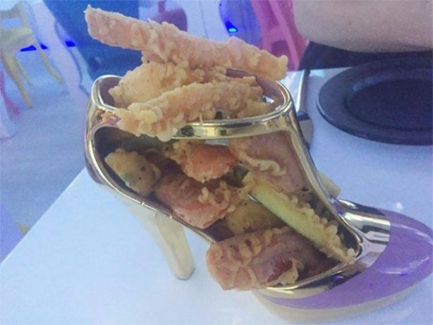 Foto - Restoranlardan tuhaf sunumlar