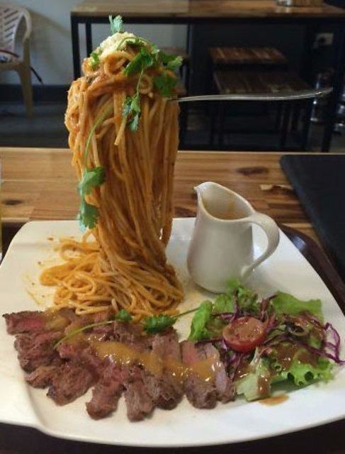 Foto - Restoranlardan tuhaf sunumlar