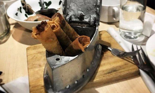 Foto - Restoranlardan tuhaf sunumlar