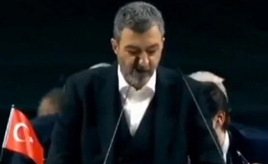 Foto - Rezalet ki ne rezalet! Beşiktaş kongresinde büyük Gazze ayıbı! Yazıklar olsun...