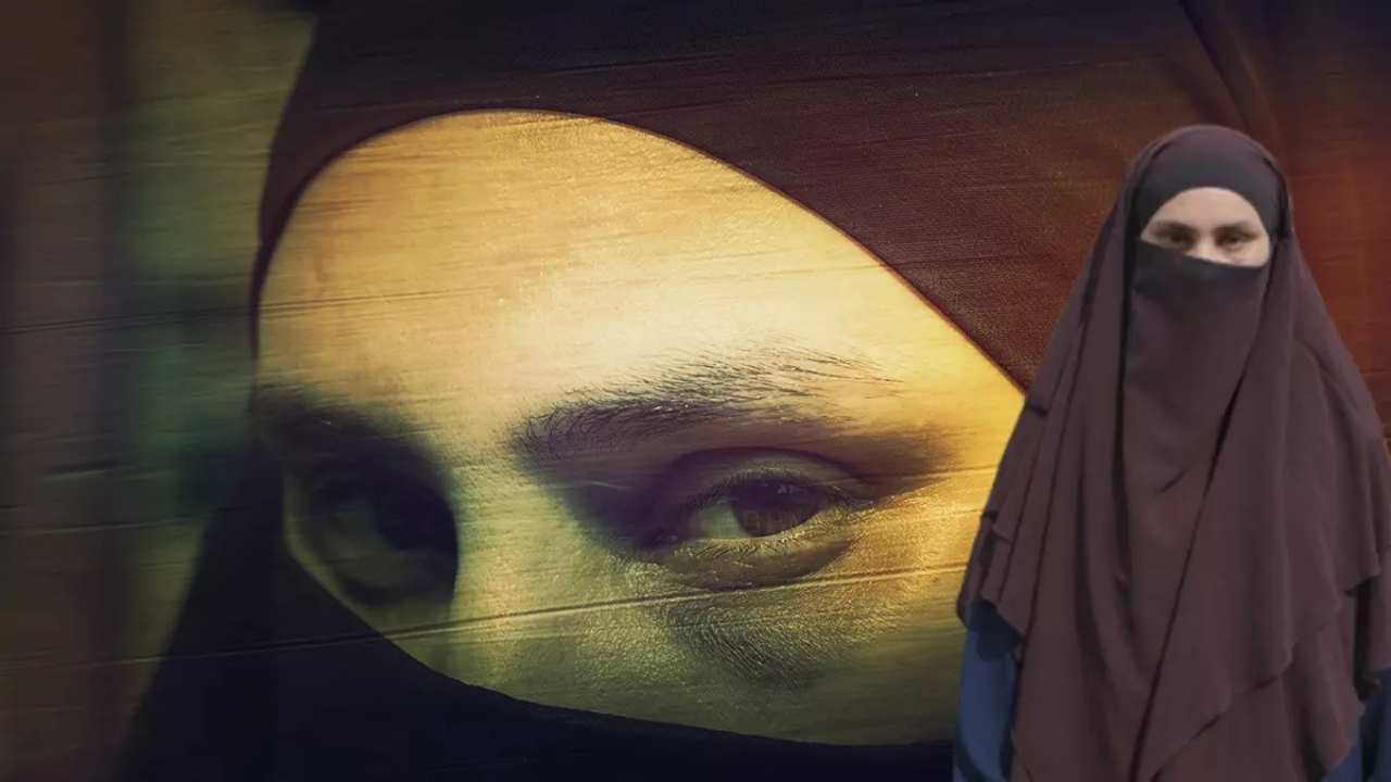 Rezalet ki ne rezalet! Mersin’de çarşaflı anneyi çocuklarının önünde tekme-tokat böyle dövdüler 