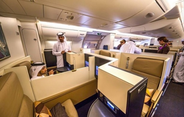 Foto - Rezidans uçağın içi hayrete düşürüyor!