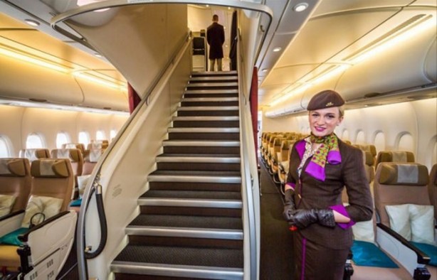 Foto - Rezidans uçağın içi hayrete düşürüyor!